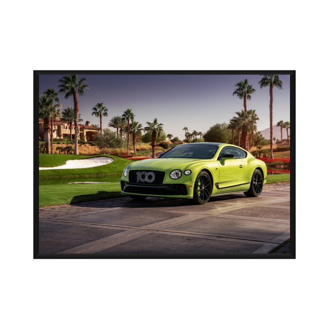 Bentley Continental Poster