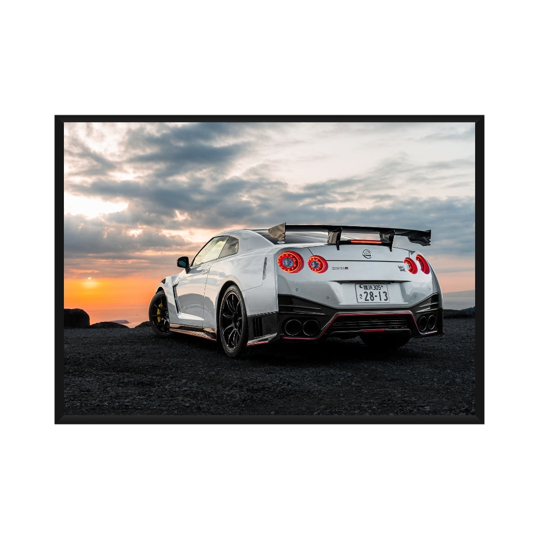 Nissan GTR Poster