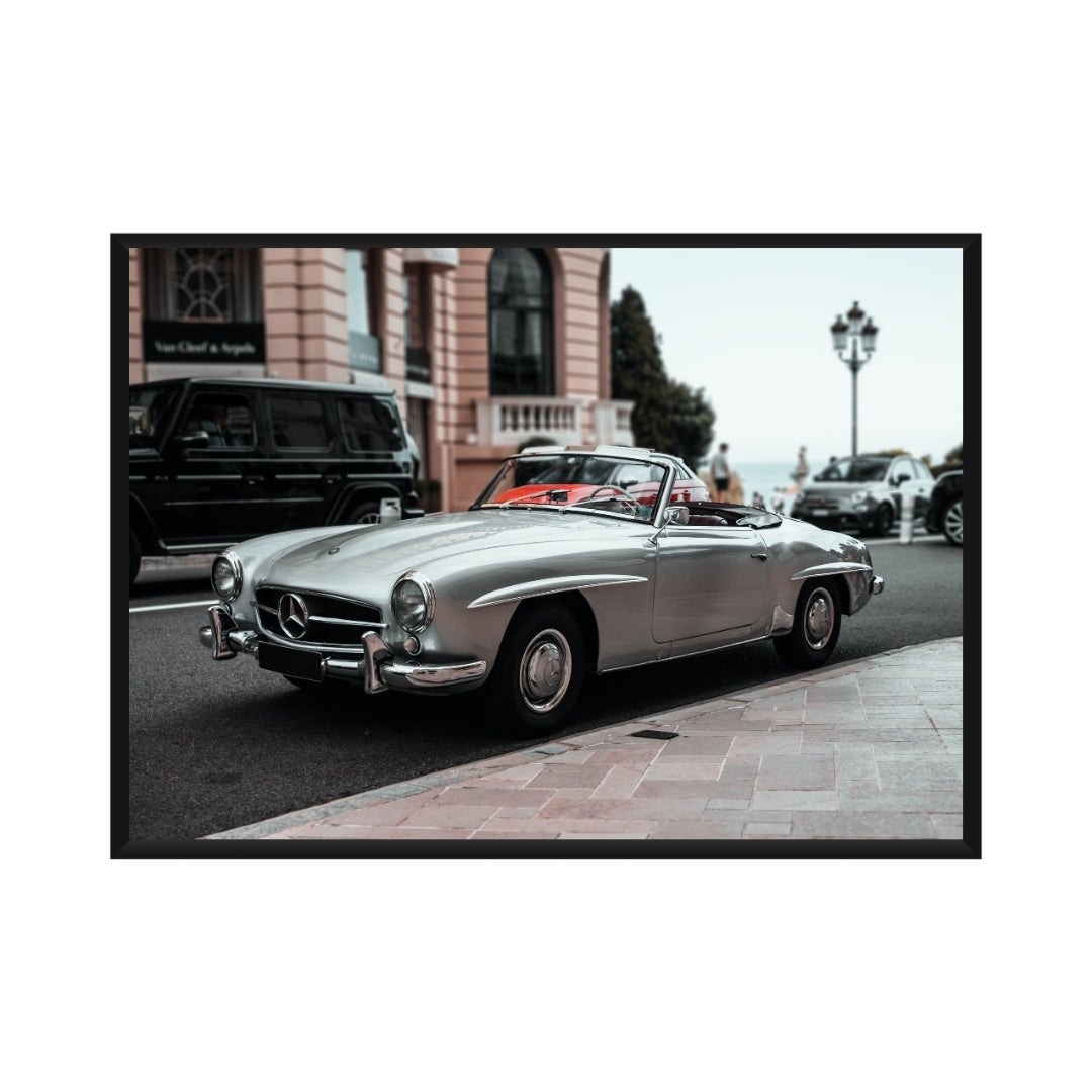 Mercedes 190 SL Poster