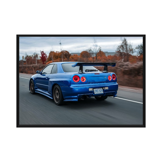 Vintage Nissan GTR Poster