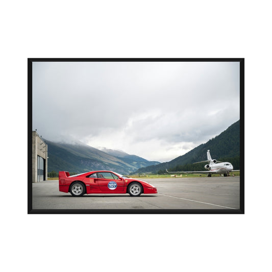 Ferrari F40 Poster