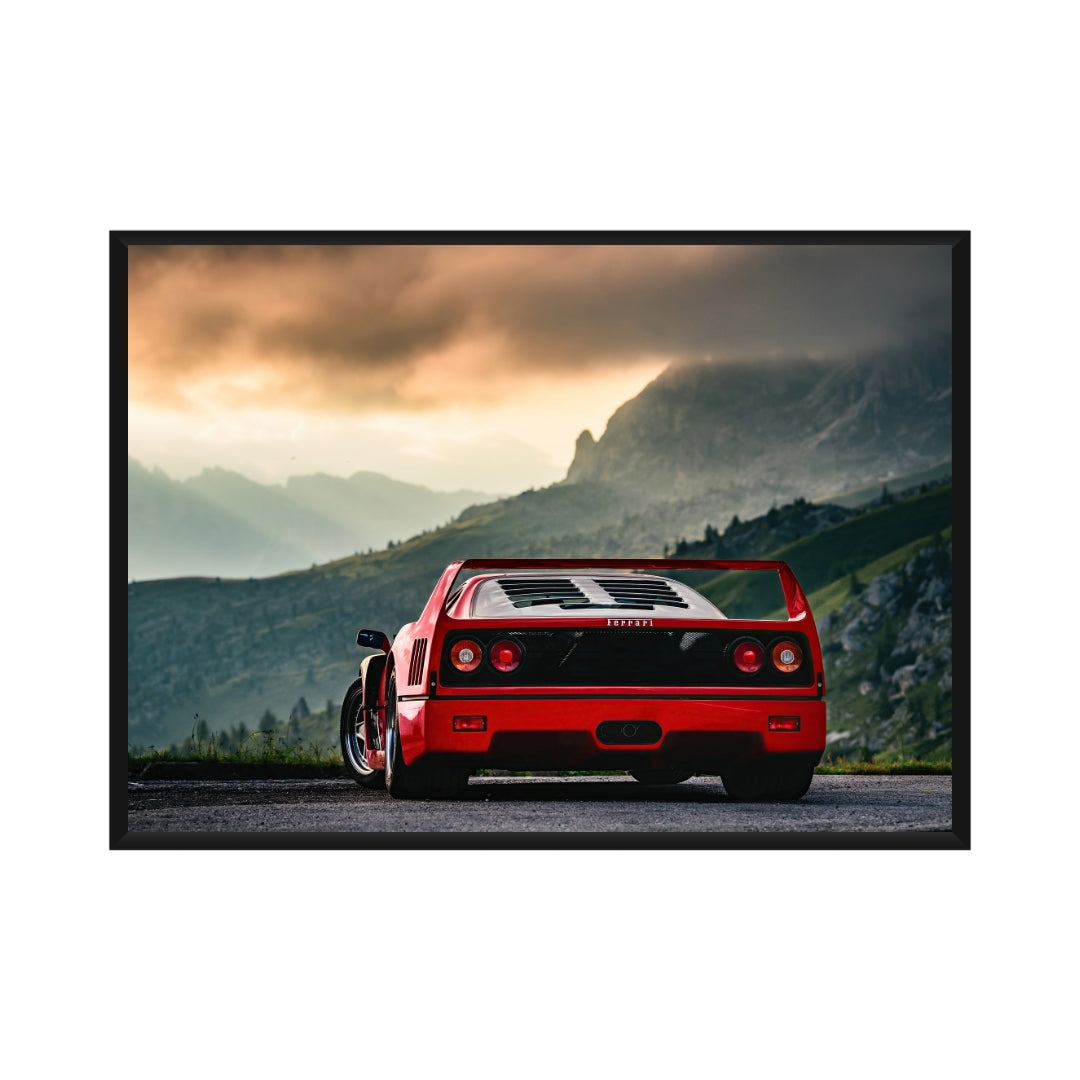 Ferrari F40 Poster