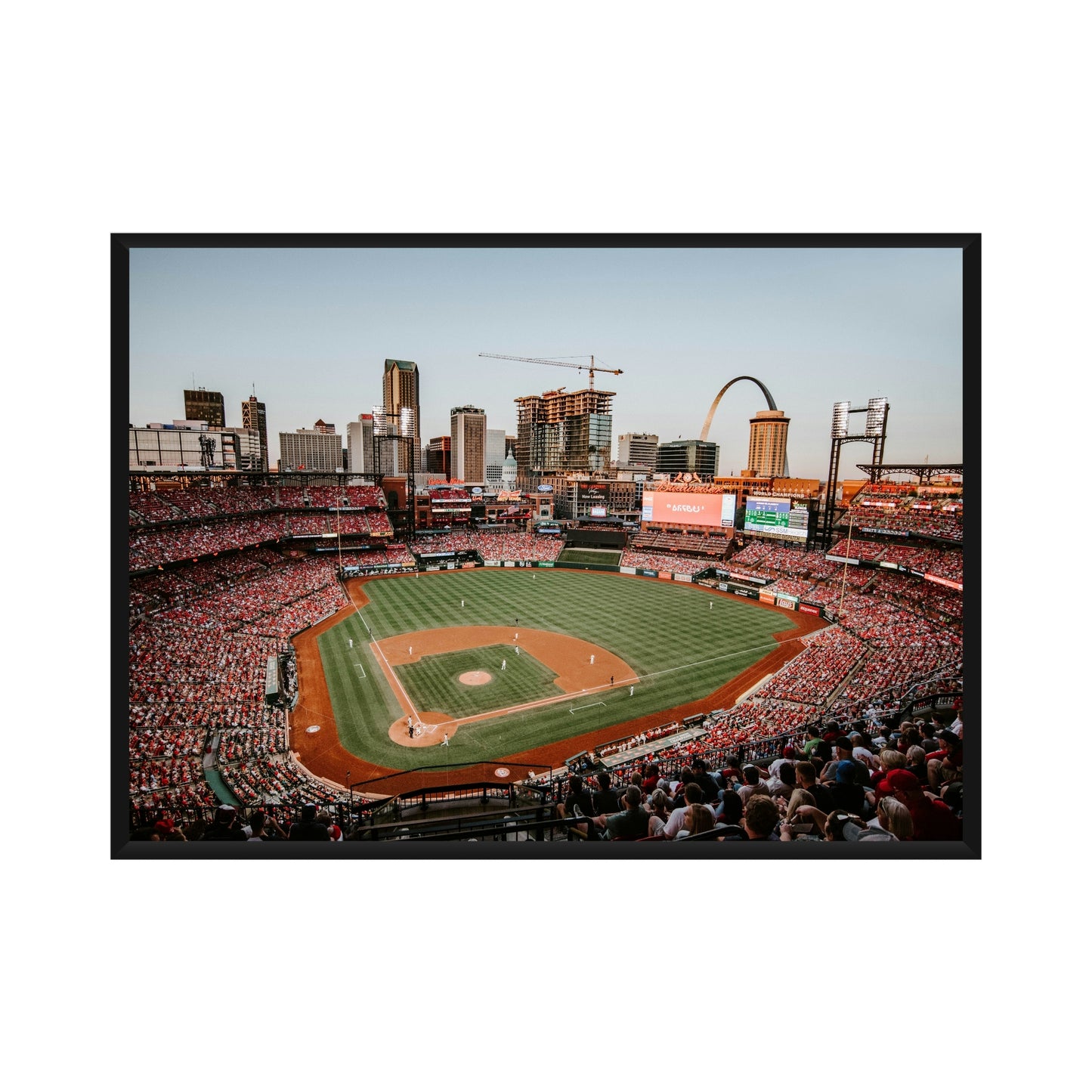 Busch Stadium Poster