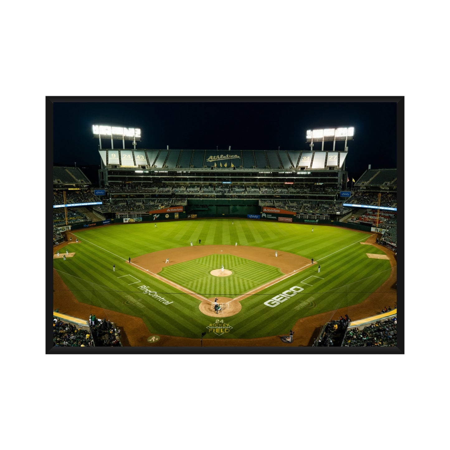 Oakland Coliseum Poster