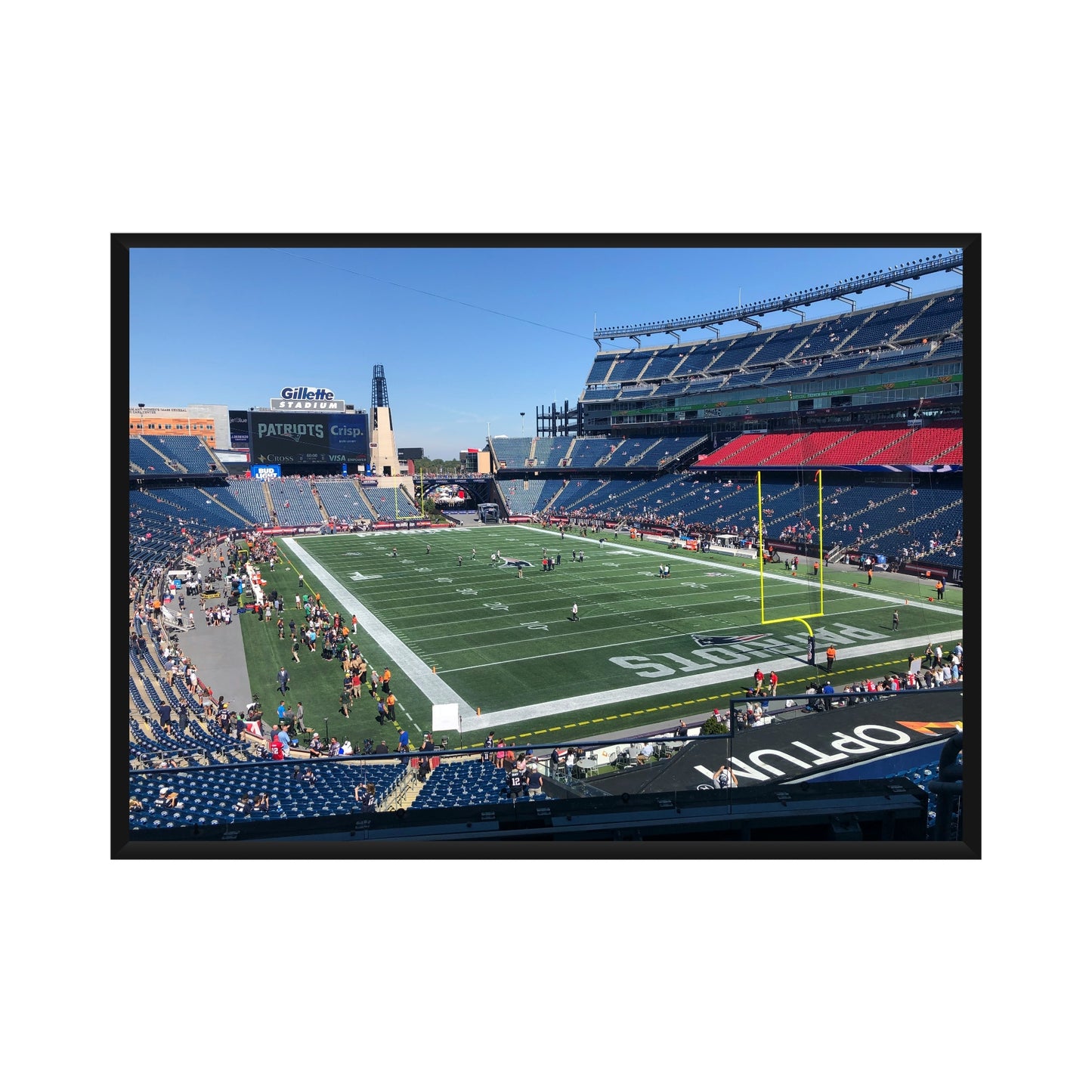 Gillette Stadium Poster