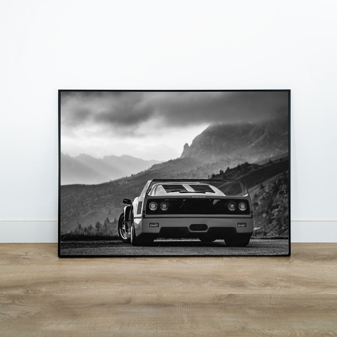 Ferrari F40 Poster