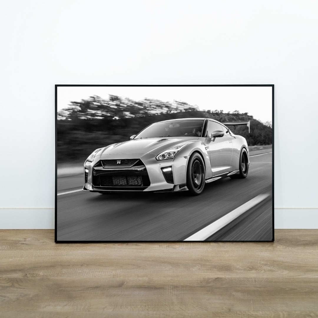 Vintage Nissan GTR Poster