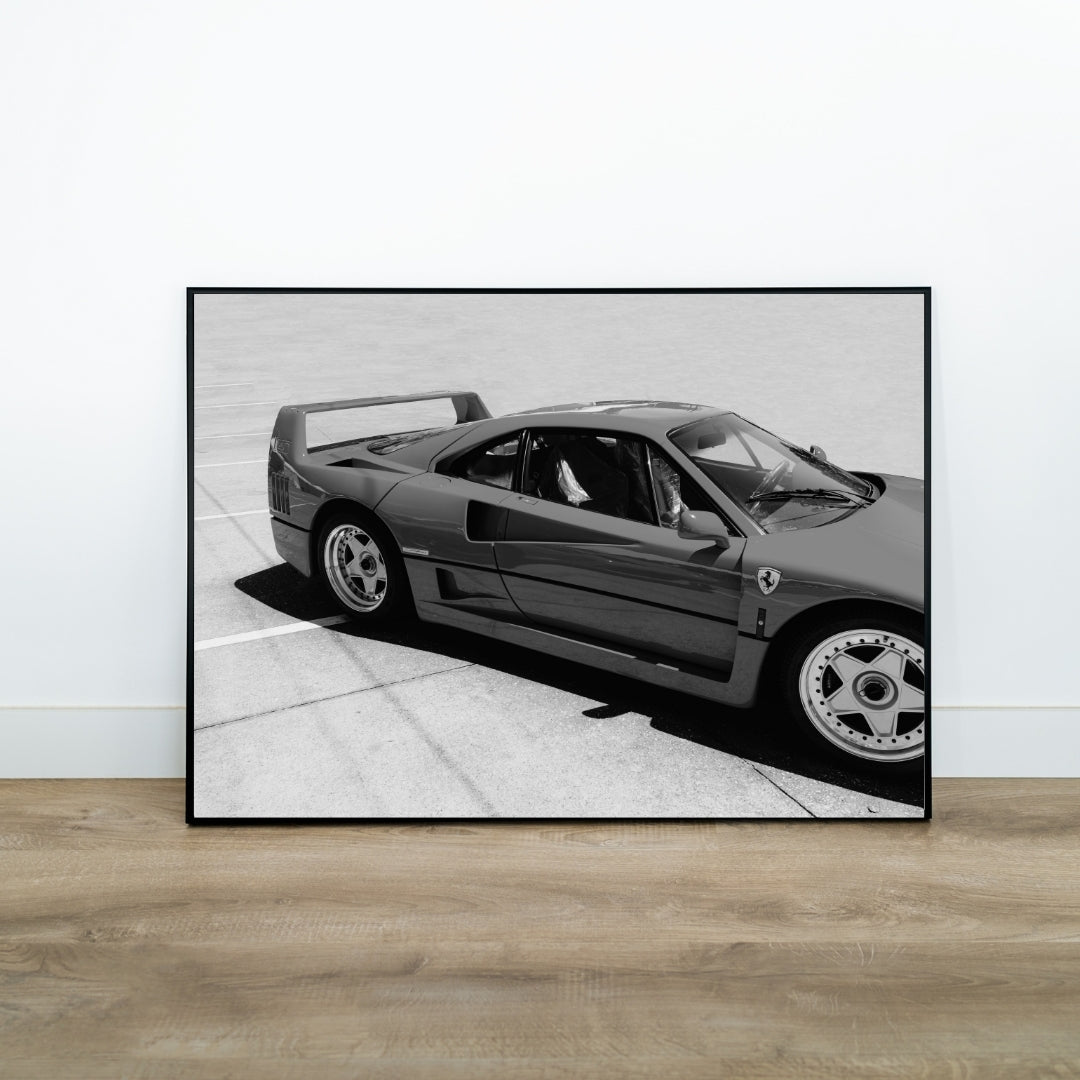 Ferrari F40 Poster