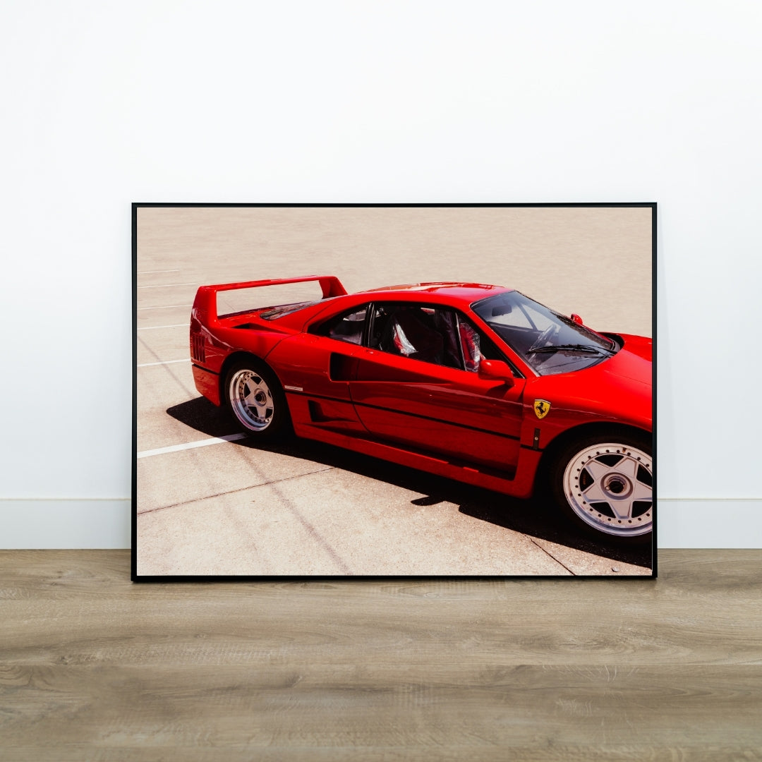 Ferrari F40 Poster