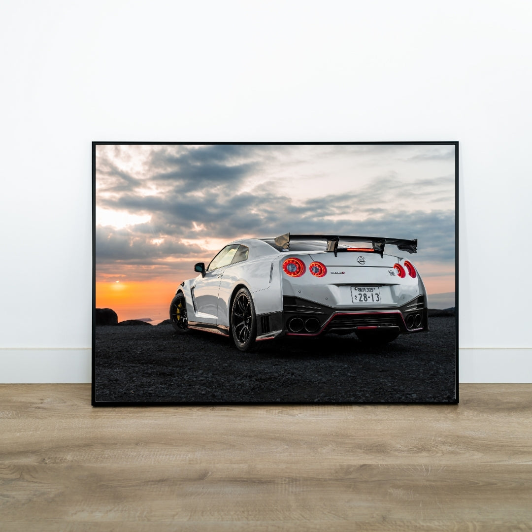 Nissan GTR Poster