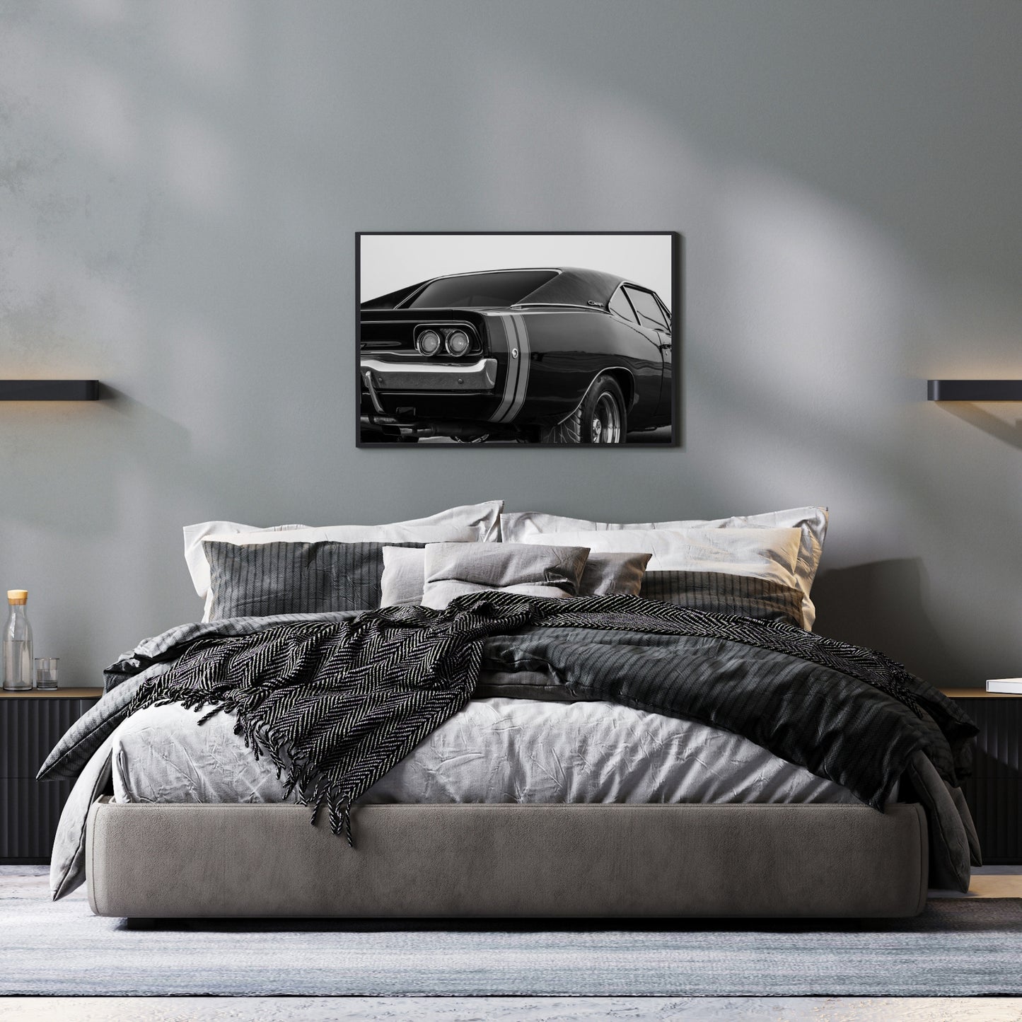 Vintage Dodge Charger Poster