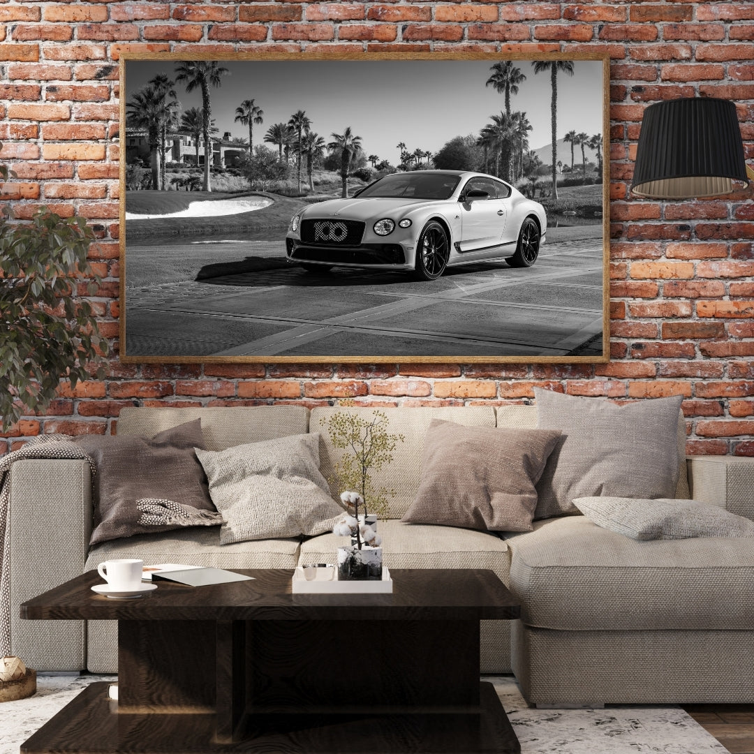 Bentley Continental Poster