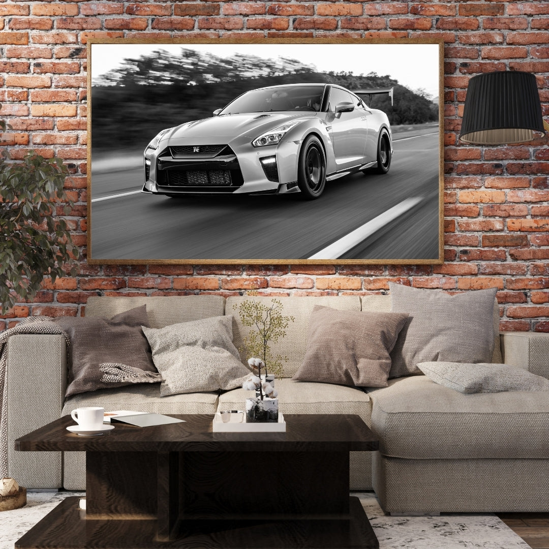 Vintage Nissan GTR Poster