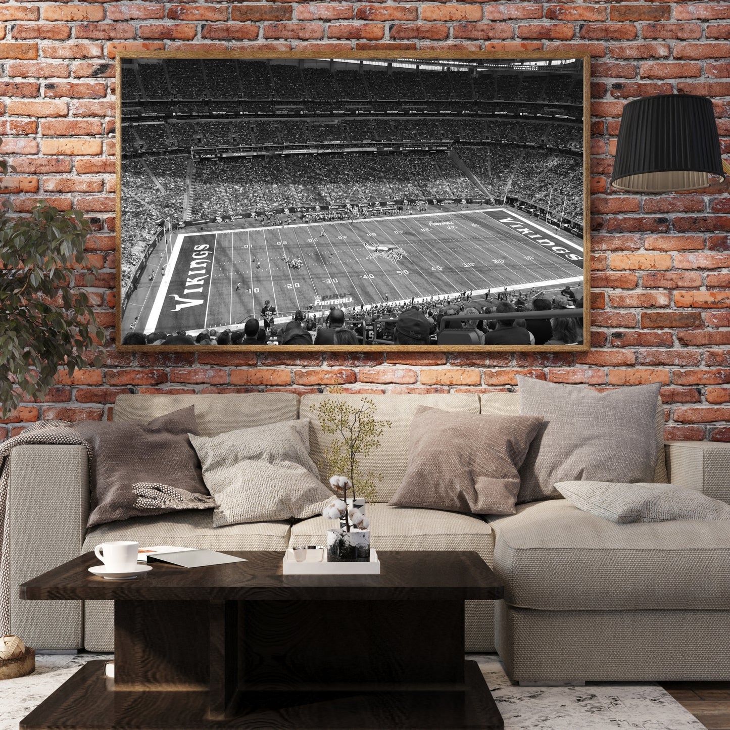 US Bank Stadium Poster