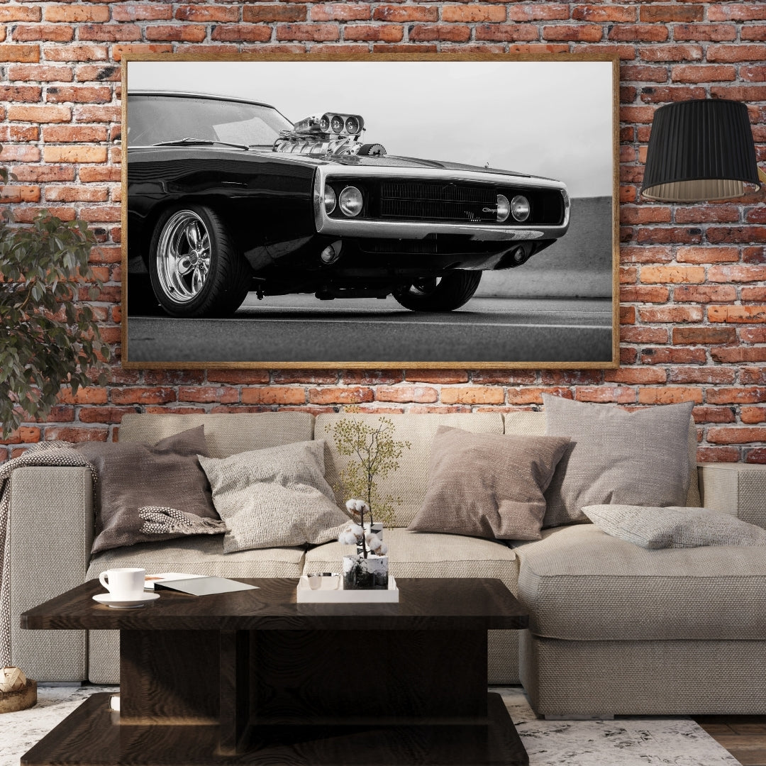 Vintage Dodge Charger Poster