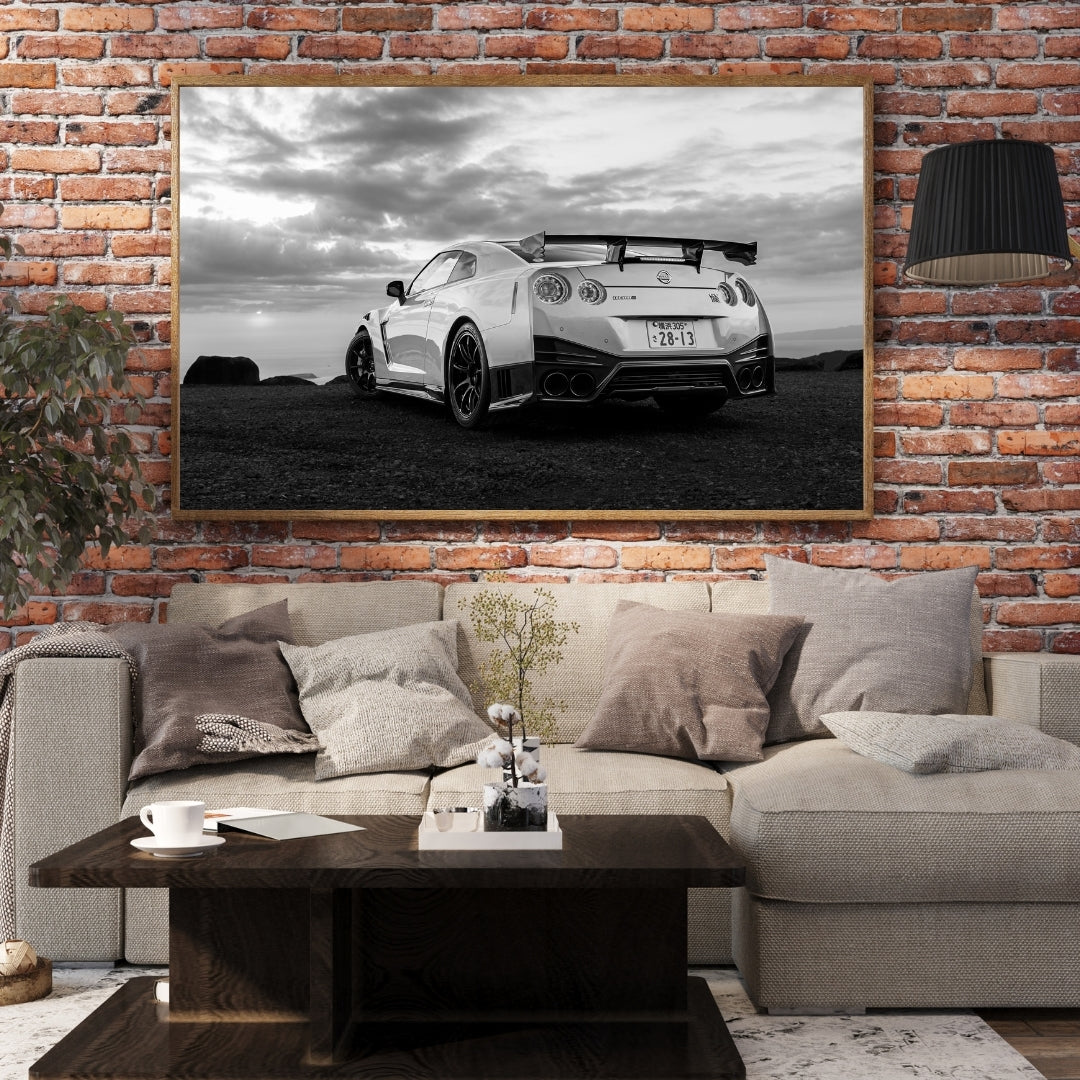 Nissan GTR Poster