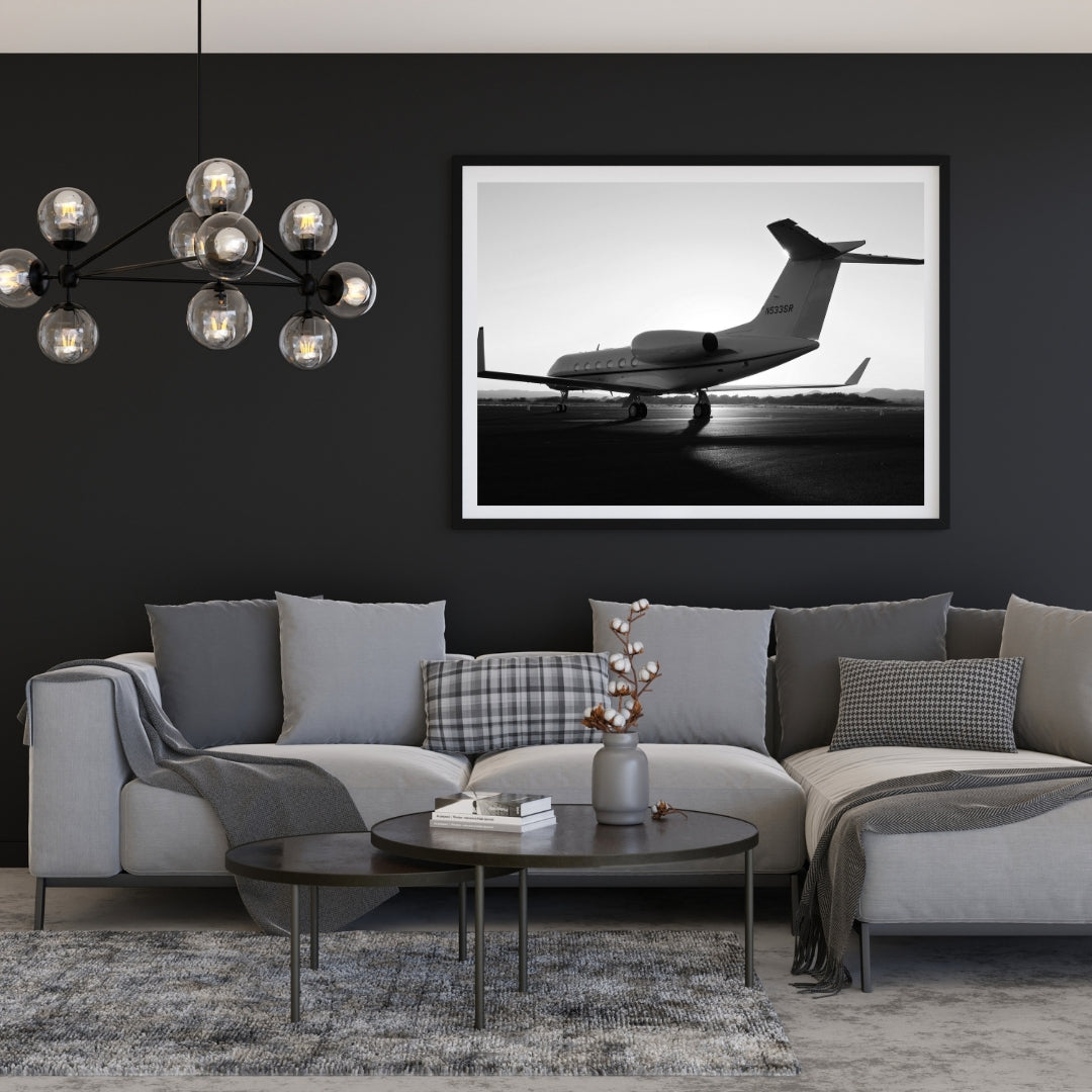 Private Jet Poster