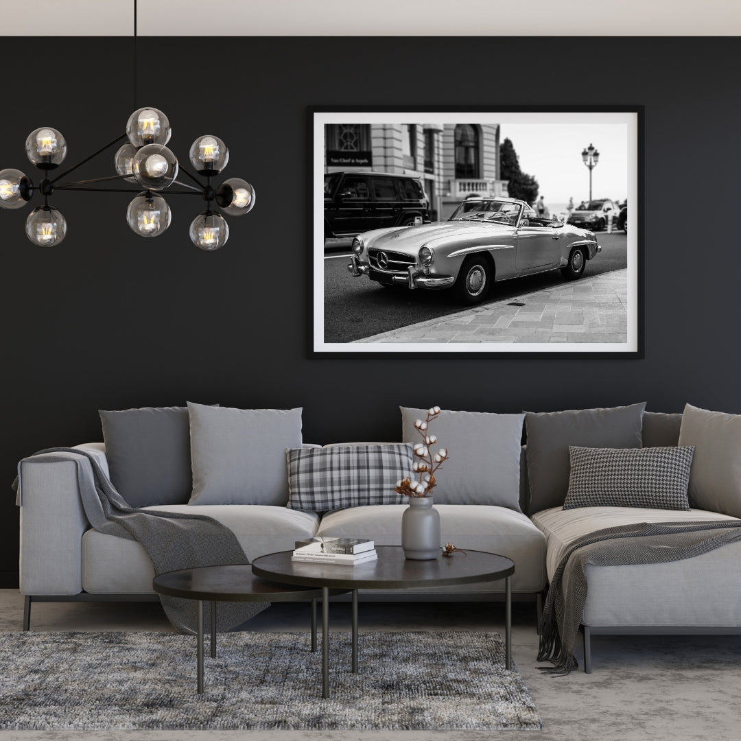 Mercedes 190 SL Poster