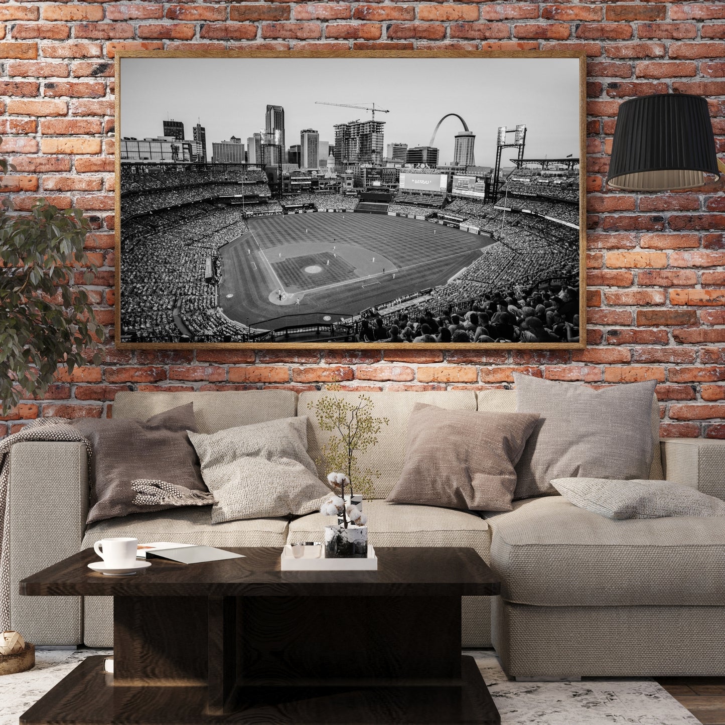 Busch Stadium Poster
