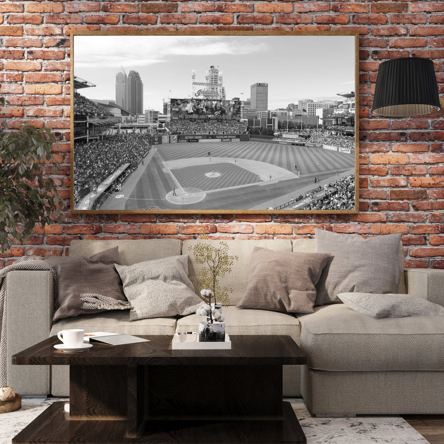 Progressive Field Poster
