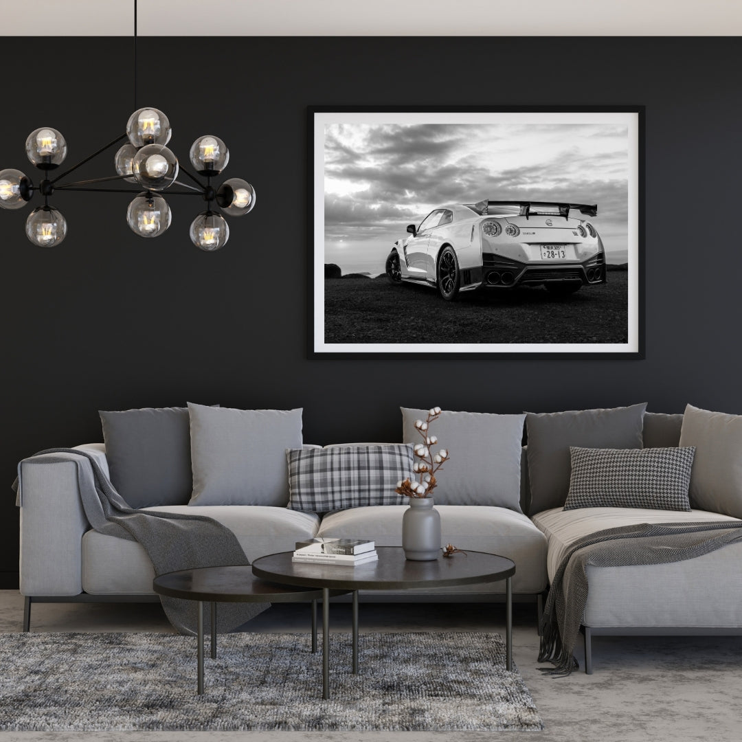 Nissan GTR Poster