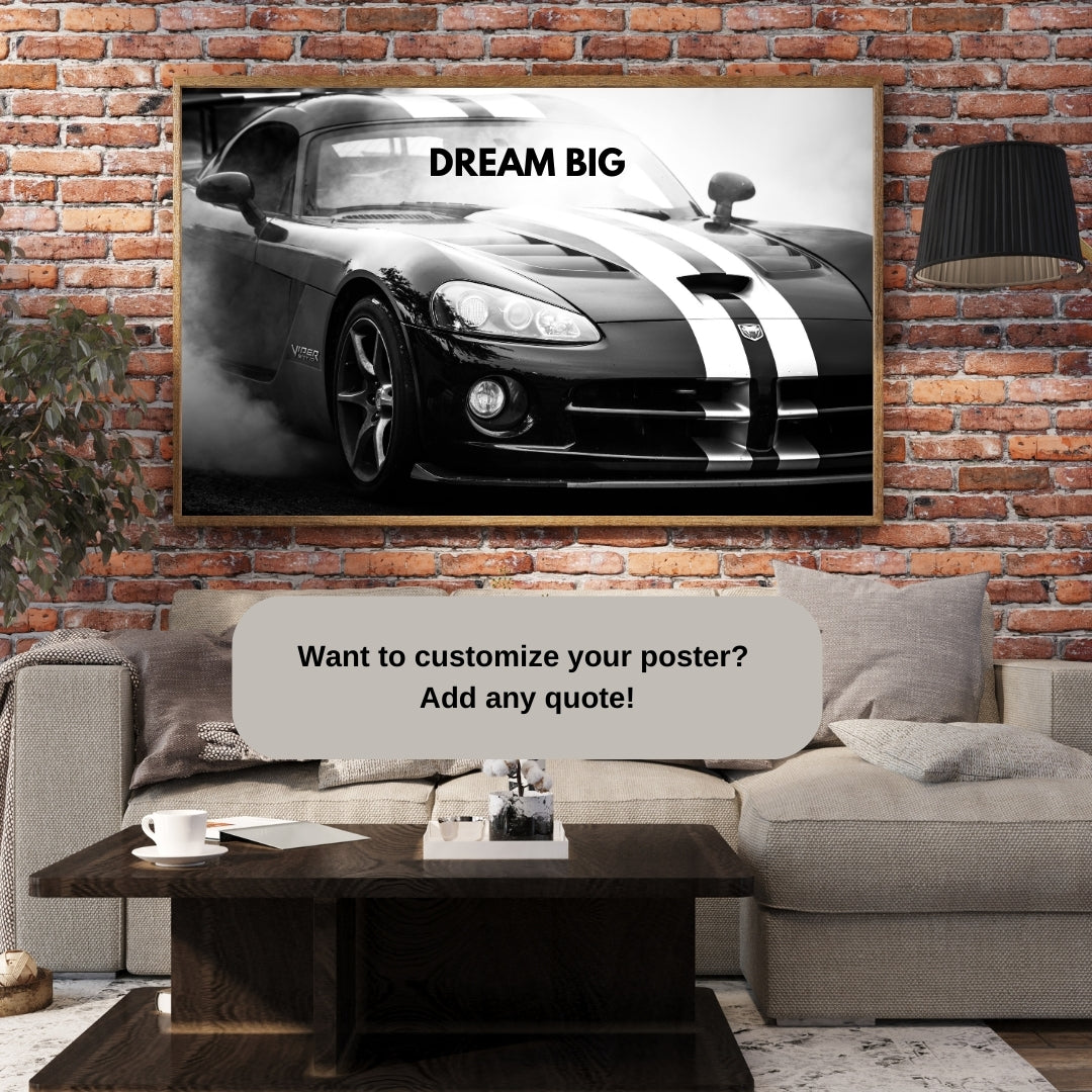 Dodge Viper Poster