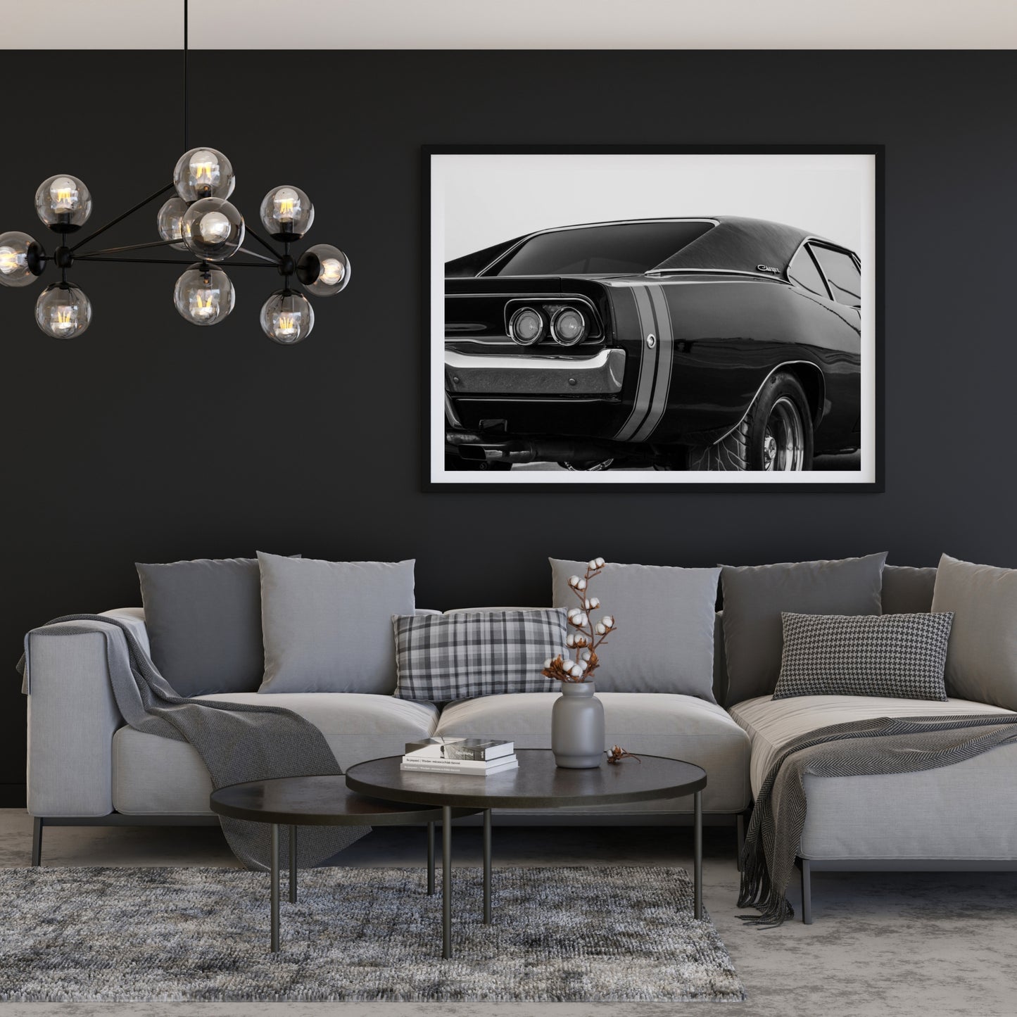 Vintage Dodge Charger Poster