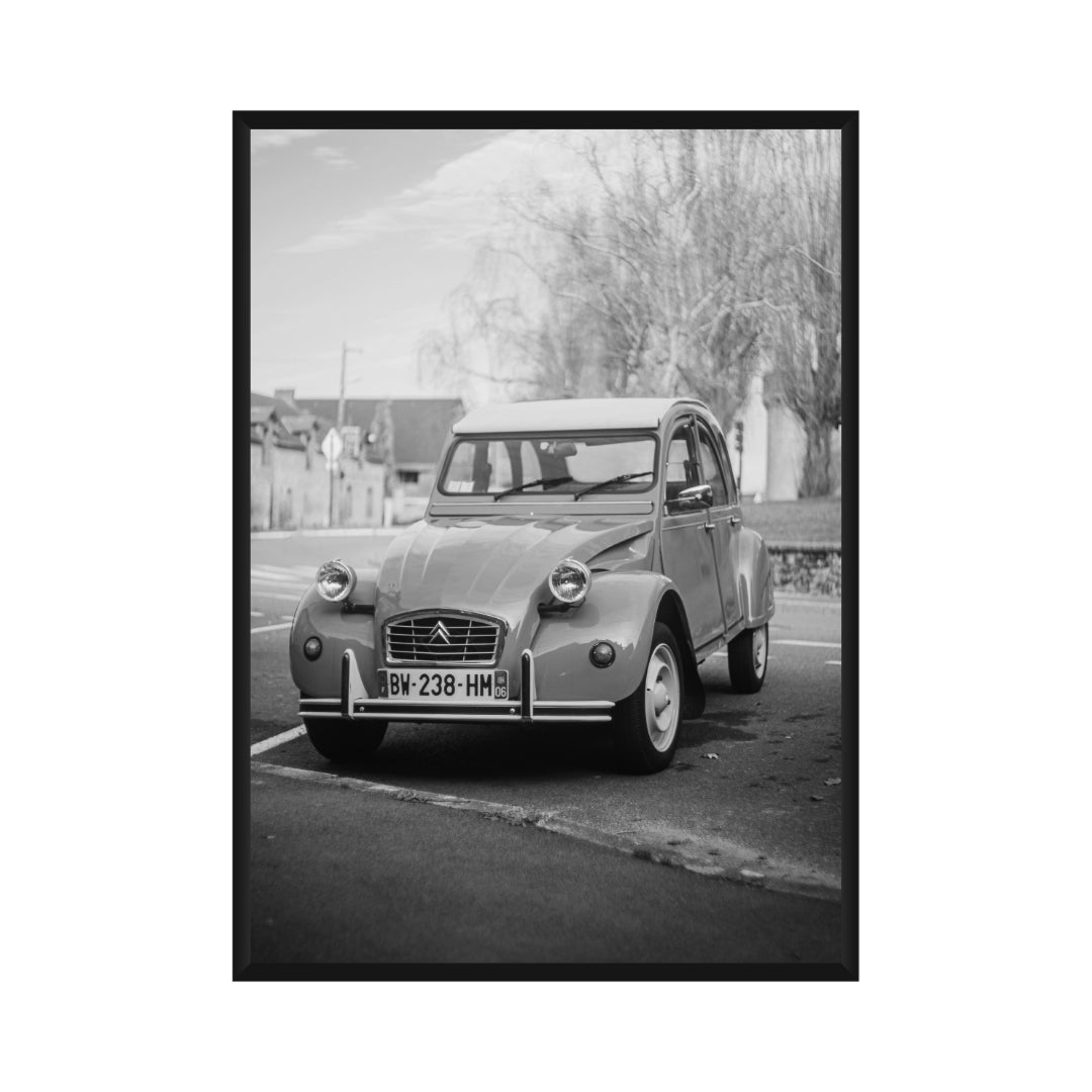 Vintage Citroën 2CV Poster