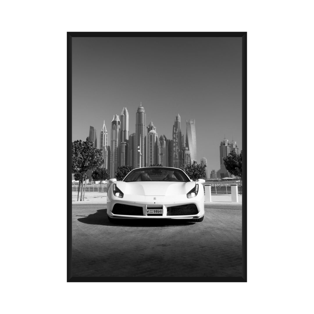 Ferrari 488 Spider Poster