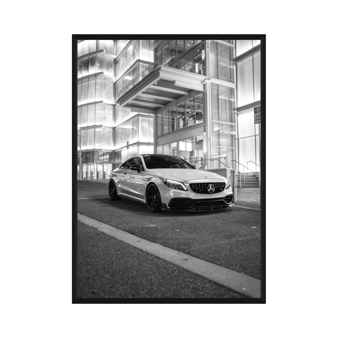 Mercedes C63 AMG Poster