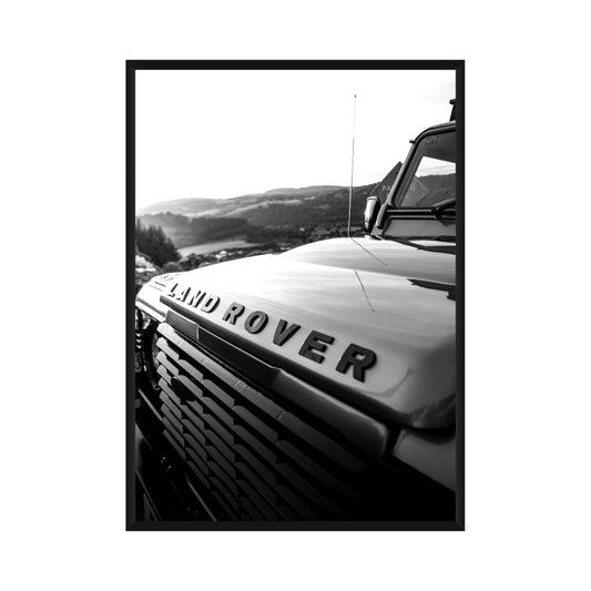 Land Rover Poster