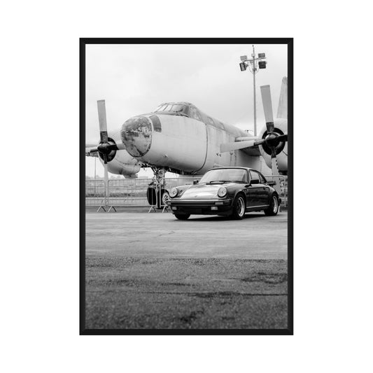 Vintage Porsche Poster