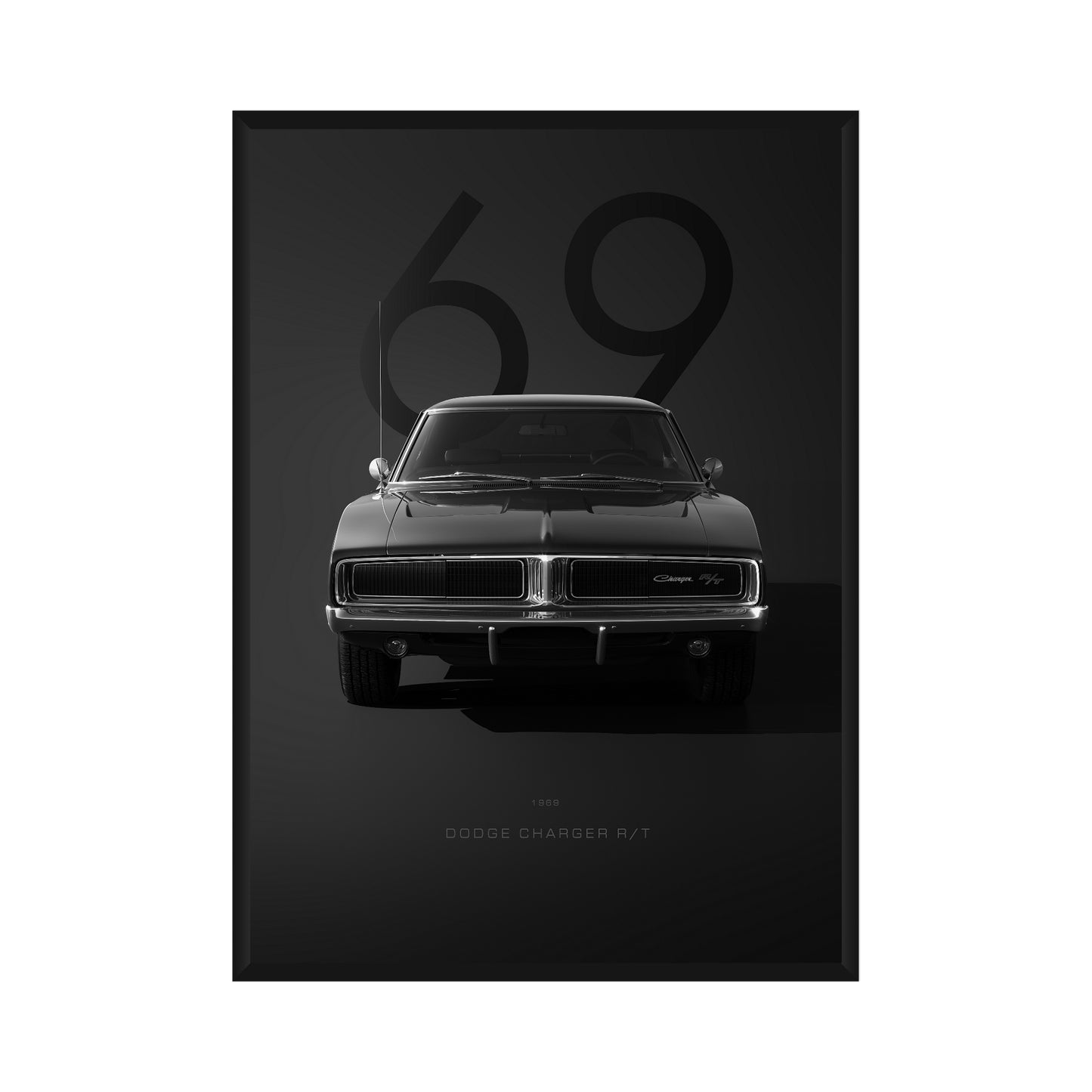Vintage Dodge Charger Poster
