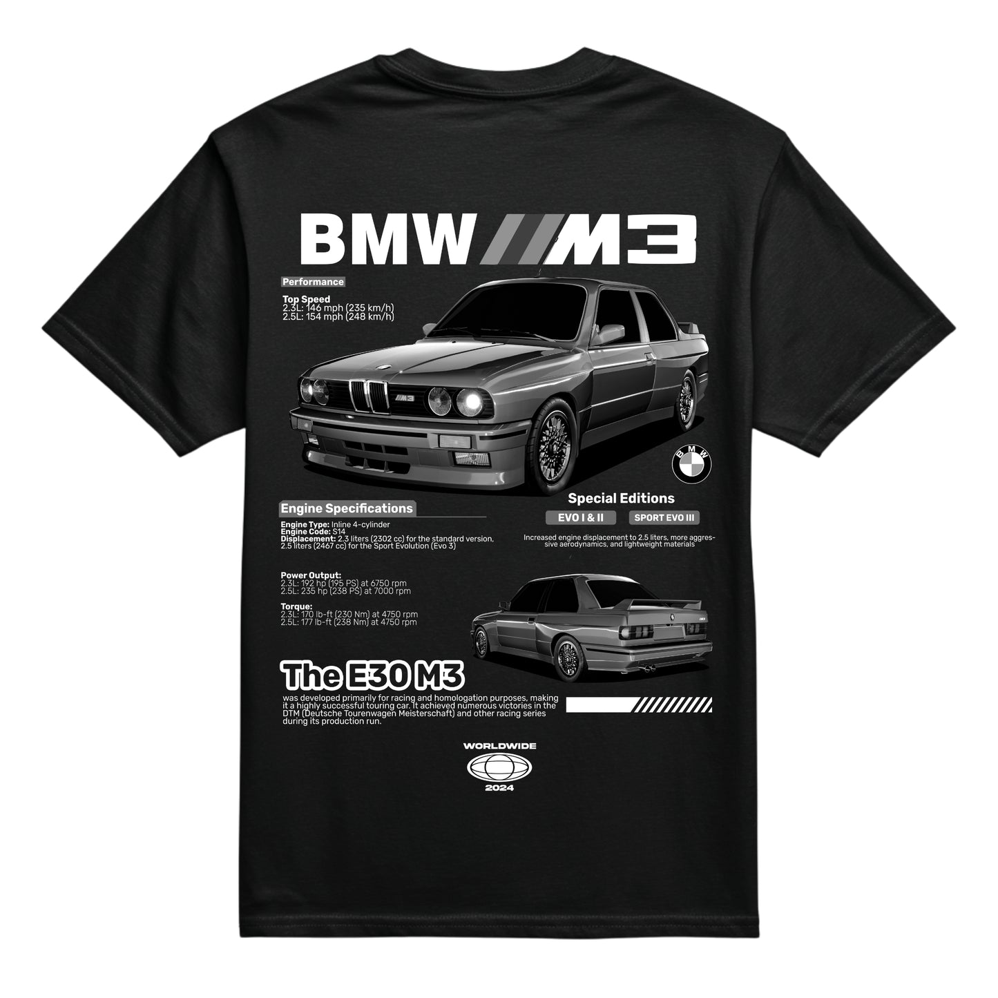 T-shirt BMW M3