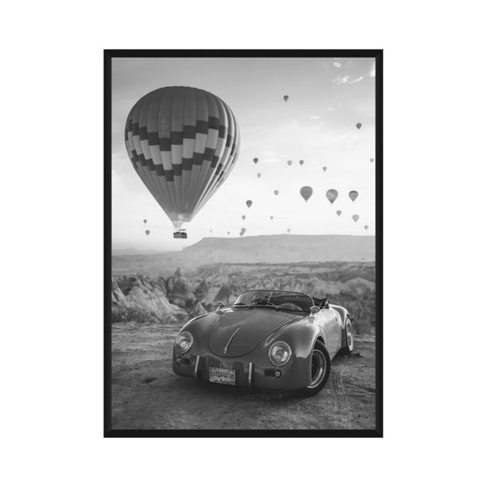 Vintage Porsche Poster