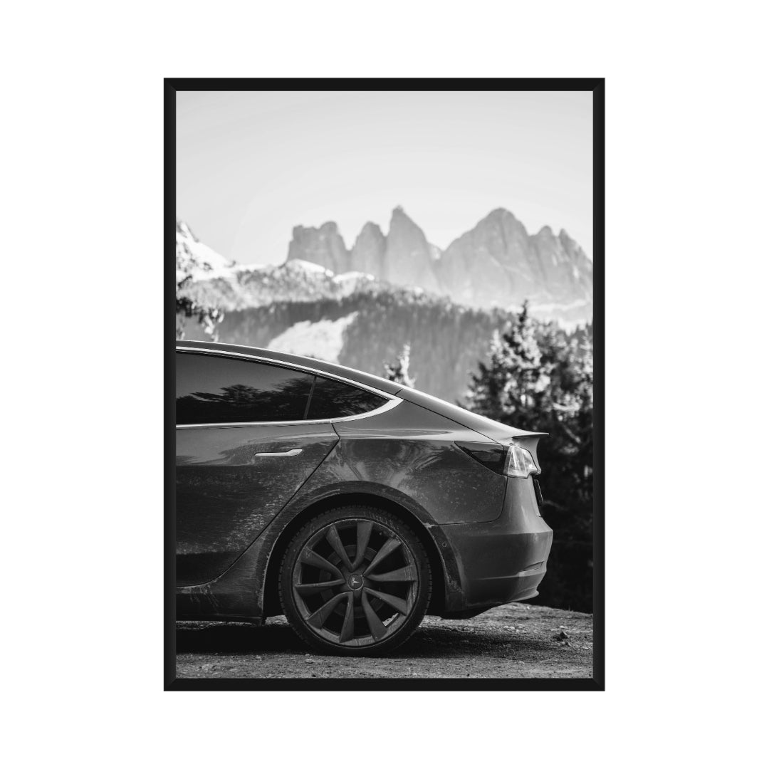 Tesla Model 3 Poster