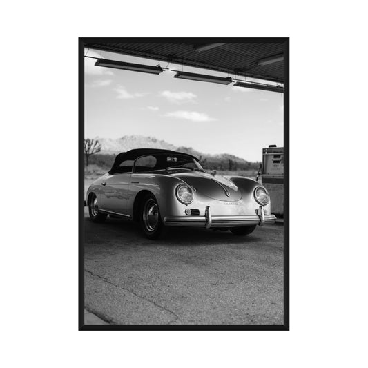 Vintage Porsche Poster