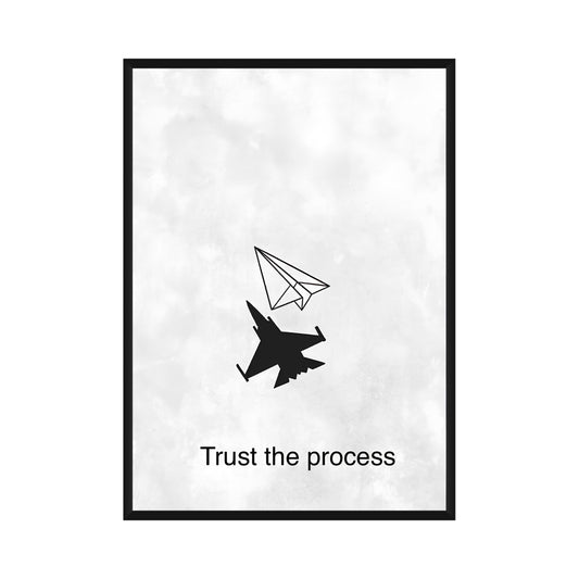 Motivational Poster "Trust The Process"