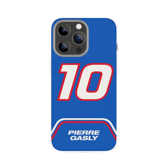 Alpine iPhone case "Pierre Gasly"