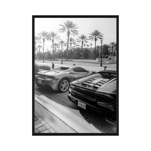 Lamborghini x Ferrari Poster