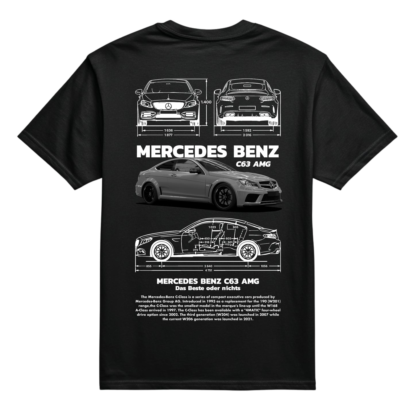 Mercedes C63 AMG T-shirt