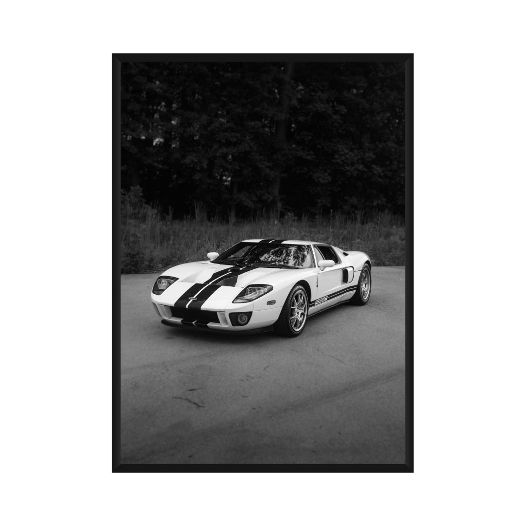 Vintage Ford GT Poster