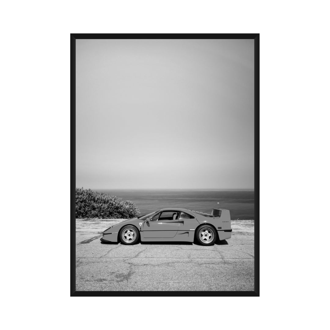 Ferrari F40 Poster