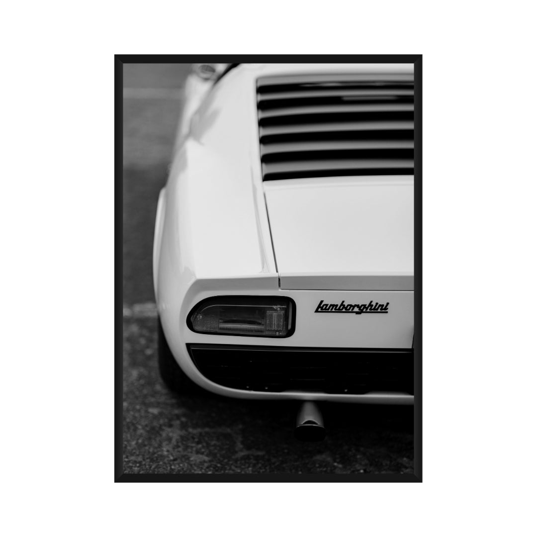 Lamborghini Miura Poster