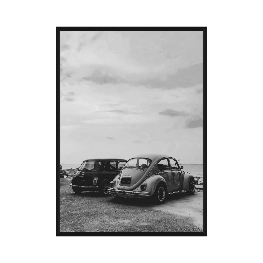 Vintage Volkswagen Beetle Poster