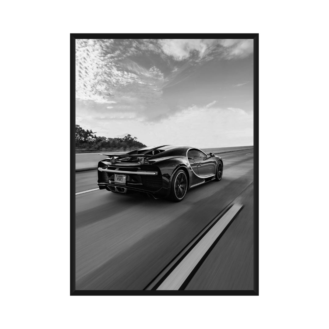 Bugatti Chiron Poster