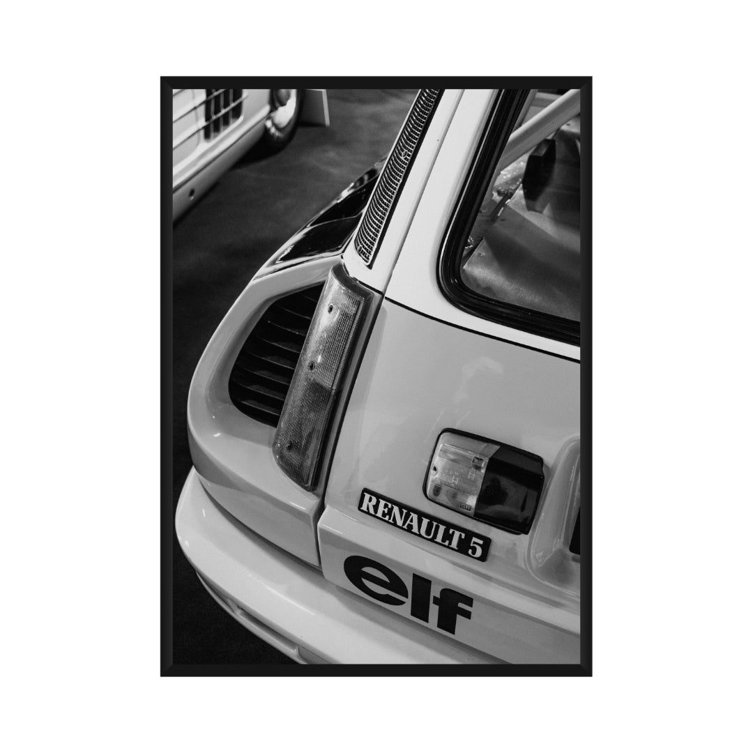 Vintage Renault 5 Poster