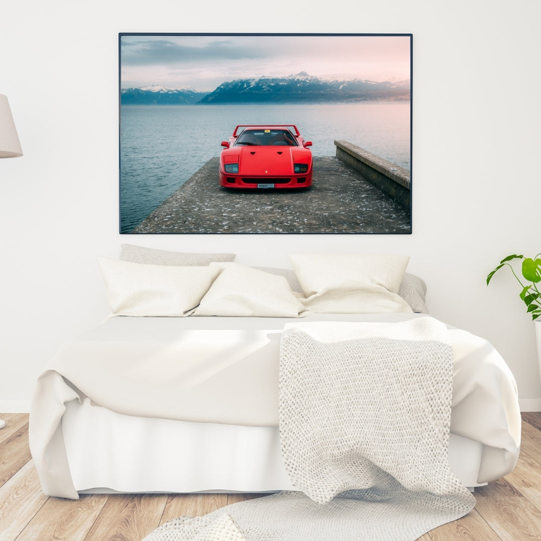 Ferrari F40 Poster