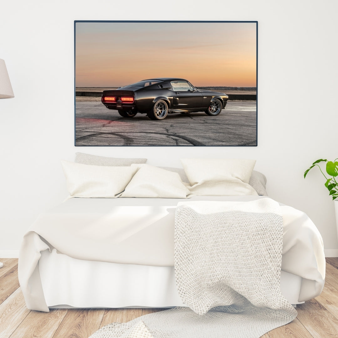 Vintage Ford Mustang Poster