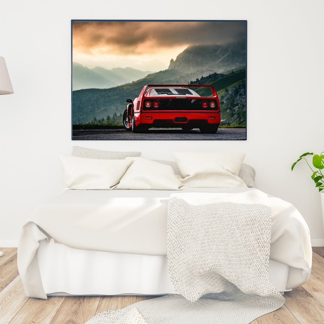 Ferrari F40 Poster